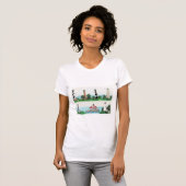 OBX 7 LEUCHTTÜRME T-SHIRT (Vorne ganz)