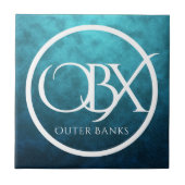 OBX Außenbanken NC auf Blue Water Backstrand Fliese (Vorderseite)