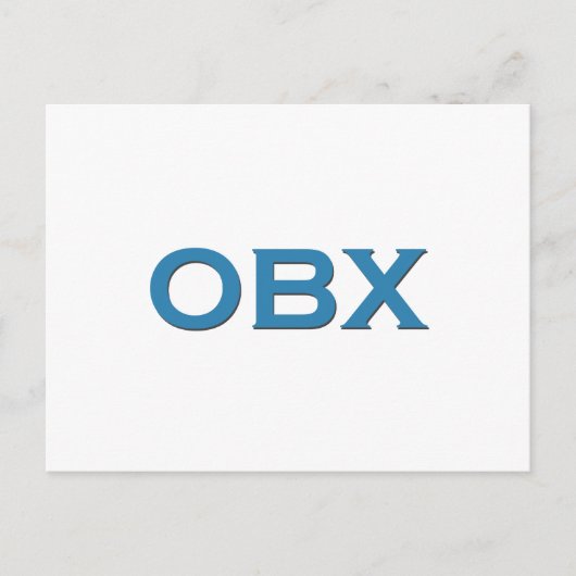 OBX (Außenbanken North Carolina) Postkarte (Vorderseite)