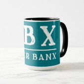 OBX Außenbanx AußenBANKEN North Carolina Tasse (VorderseiteRechts)