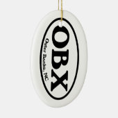OBX äußere Banken oval Keramikornament (Rechts)