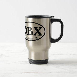 OBX äußere Banken oval Reisebecher