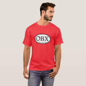 OBX äußere Banken oval T-Shirt (Vorne ganz)