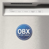 OBX Beach Tag Magnet (In Situ (Geschirrspüler))