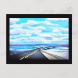 OBX Hwy 12 Postkarte