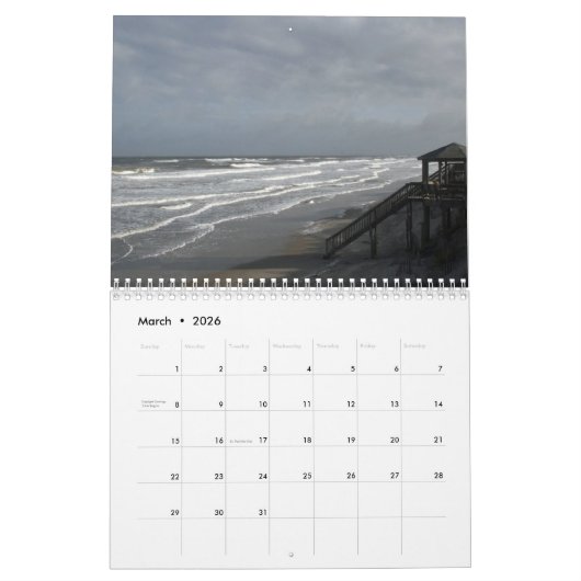 OBX-Kalender Kalender (Mär 2026)