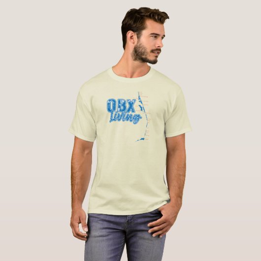 OBX Leben in Wasser und Sonne T-Shirt (Vorne ganz)
