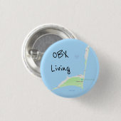 OBX lebender Karten-Knopf Button (Vorne & Hinten)