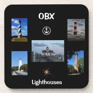 OBX-Leuchtturm Getränkeuntersetzer