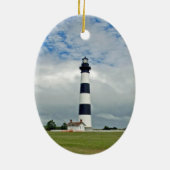 OBX-Leuchtturm Keramik Ornament (Hinten)