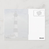OBX-Leuchtturm Postkarte (Rückseite)