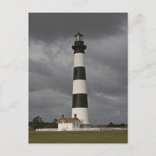 OBX-Leuchtturm Postkarte (Vorderseite)