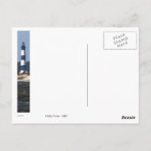 OBX-Leuchtturm Postkarte (Rückseite)