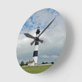 OBX Leuchtturm Runde Wanduhr (Winkel)