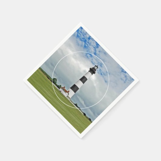 OBX-Leuchtturm Serviette (Ecke)