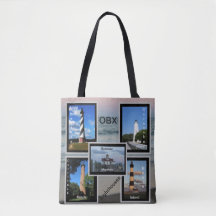 OBX Leuchttürme Tote Bag