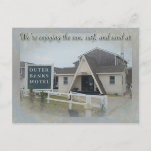 OBX Motel PC Postkarte