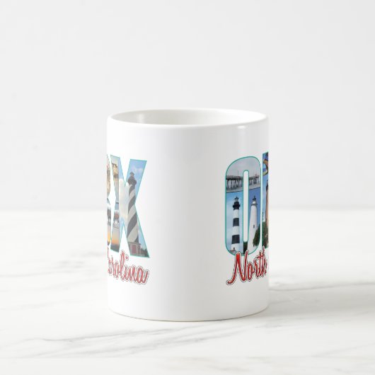 OBX-Orte Kaffeetasse (Mittel)