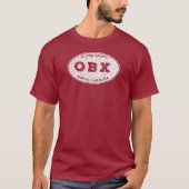 OBX Oval in Weiß beängstigend T-Shirt (Vorderseite)