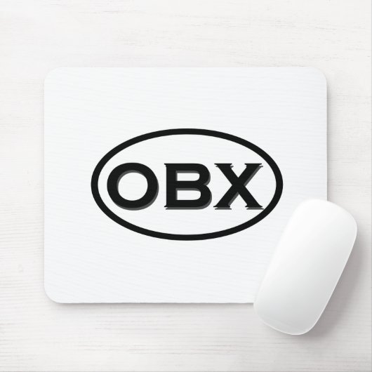 OBX Oval-Logo Mousepad (Mit Mouse)