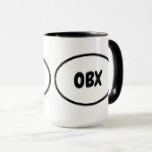 OBX Oval Tasse (VorderseiteRechts)