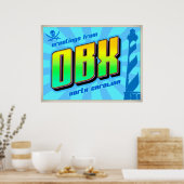 OBX-Plakat Poster (Küche)