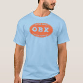 OBX Solid Oval in Orange T-Shirt (Vorderseite)