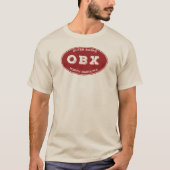 OBX Solid Oval in Rot T-Shirt (Vorderseite)