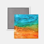 OBX Strandrasen Magnet (Vorderseite/Rückseite)