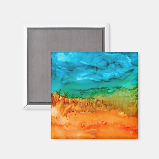 OBX Strandrasen Magnet (Vorderseite/Rückseite)