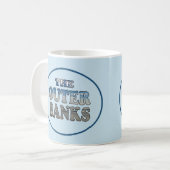 OBX-Strandtext Kaffeetasse (Vorderseite Links)