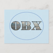 OBX-Strandtext Postkarte (Vorderseite)