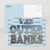 OBX-Strandtext Postkarte (Vorne/Hinten)