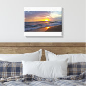 OBX Sunrise Leinwanddruck (Insitu (Schlafzimmer))