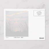 OBX Sunrise Postkarte (Rückseite)