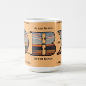 OBX Sunrise Text Kaffeetasse (Mittel)