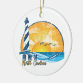 OBX Sunset in Not Keramik Ornament (Links)