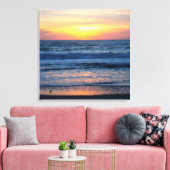 OBX Sunset-Leinwand Leinwanddruck (Insitu (Wohnzimmer))