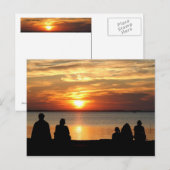 OBX Sunset Watch Postkarte (Vorne/Hinten)
