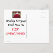 OBX Weihnachten Postkarte (Rückseite)