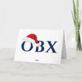 OBX Weihnachtsmannmütze und Lichter Weihnachten (Rückseite)