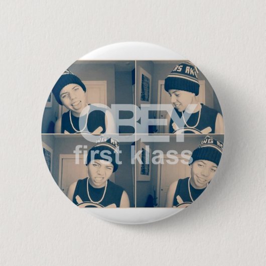 OBYLES: Erstes Klass Button (Vorderseite)