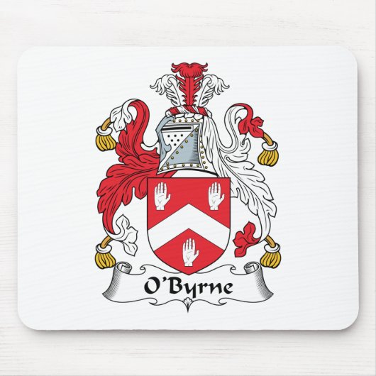O'Byrne Familienwappen Mousepad (Vorne)