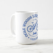 OC&E Woods Line Staat Trail (Radfahren) Kaffeetasse (Vorderseite Links)