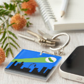 OC legen Signal-Schlüsselanhänger #1 in Essig ein Schlüsselanhänger (Vorderseite rechts)