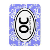 OC Ocean City NJ Magnet (Vertikal)