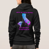 OC OIL SPILL 2021 Unisex Zip Hoodie in Pink Slick (Rückseite)