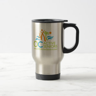 OCActiveSeniors Logo-Tasse Reisebecher