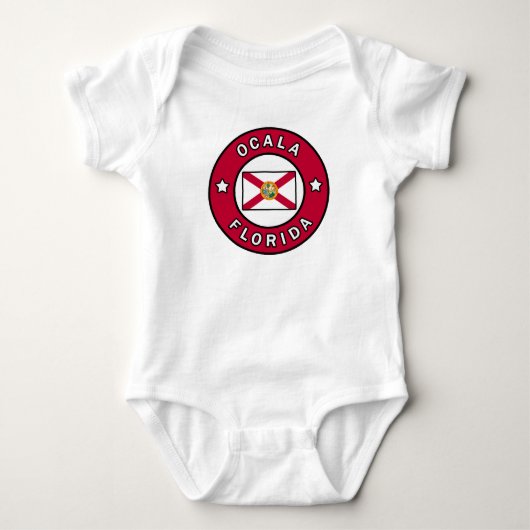 Ocala Florida Baby Strampler (Vorderseite)