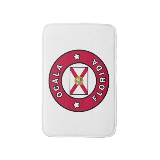 Ocala Florida Badematte (Vorderseite Vertikal)